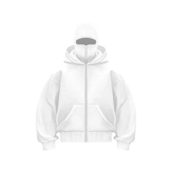 Bluza z kominiarką MOVEPACK — Biały