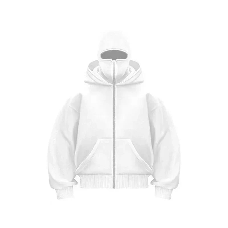 Bluza z kominiarką MOVEPACK — Biały