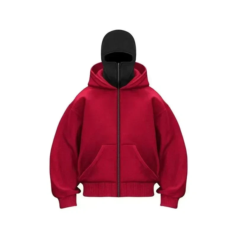 Bluza z kominiarką MOVEPACK — Czerwony