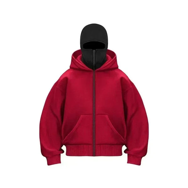Bluza z kominiarką MOVEPACK — Czerwony