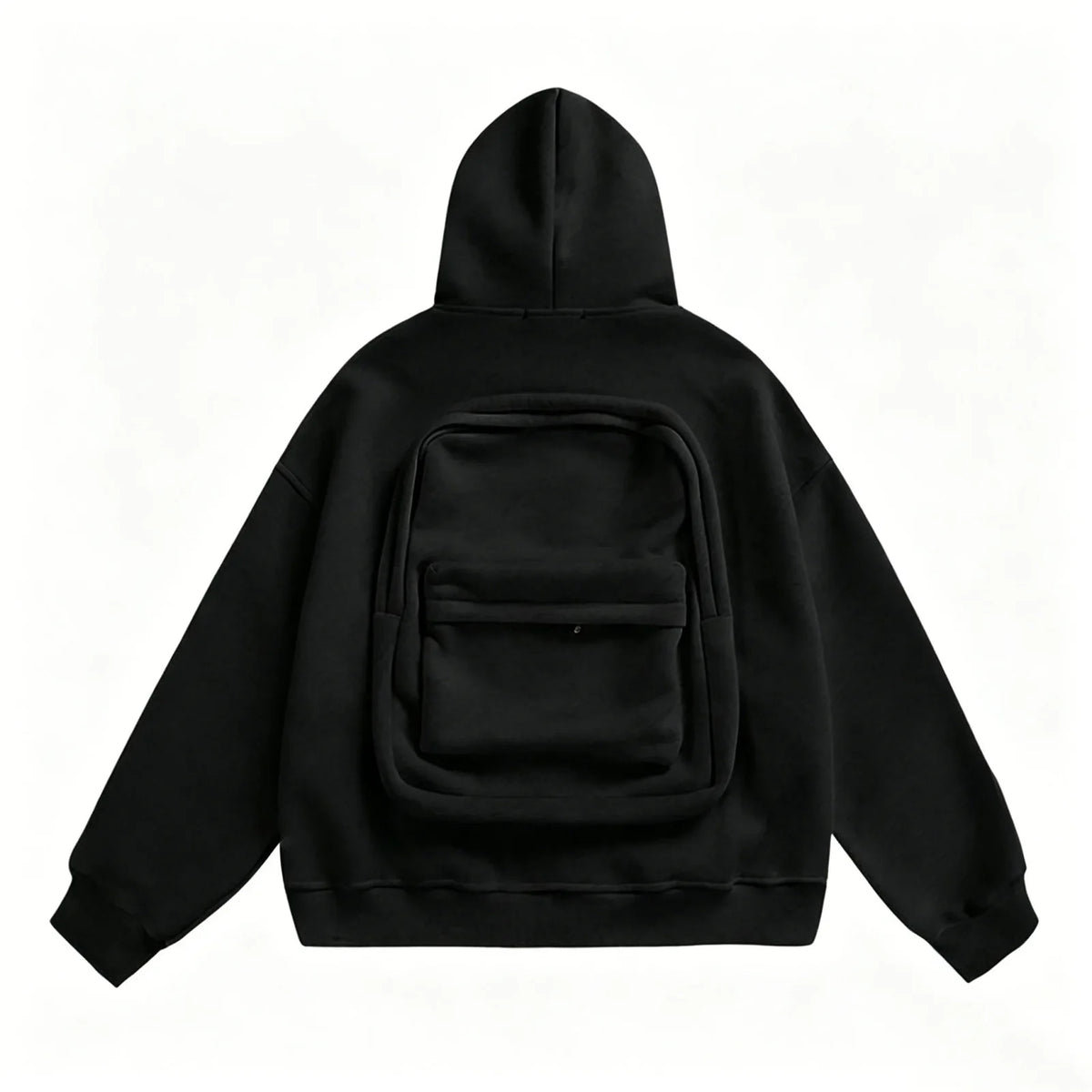 Bluza z plecakiem MOVEPACK — Czarny