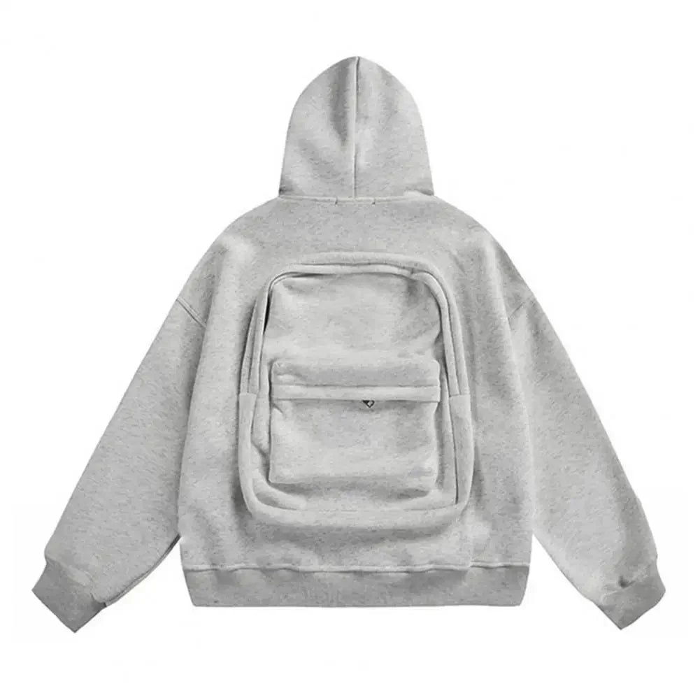Bluza z plecakiem MOVEPACK — Szary