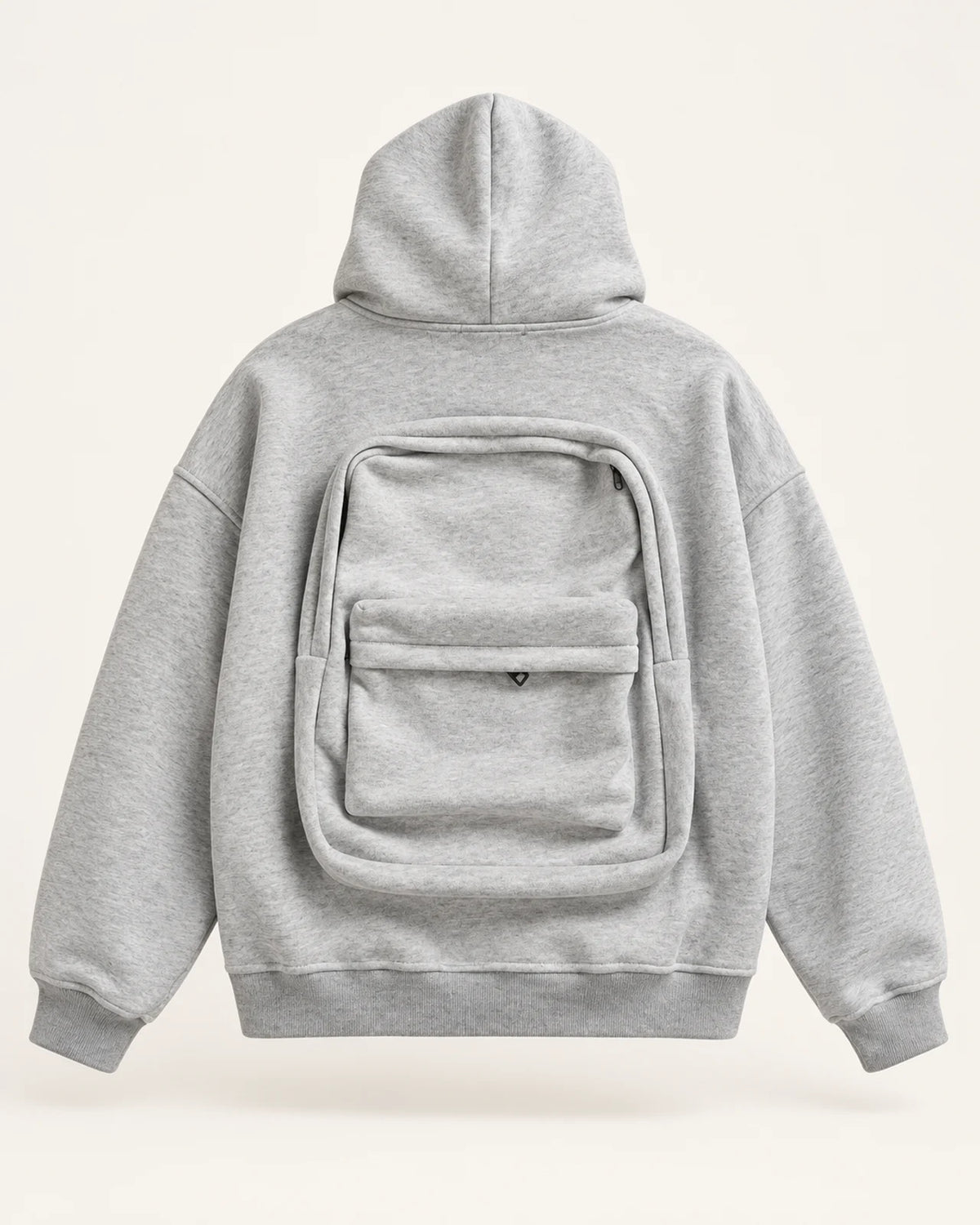 Bluza z plecakiem MOVEPACK — Szary — plecak na plecach